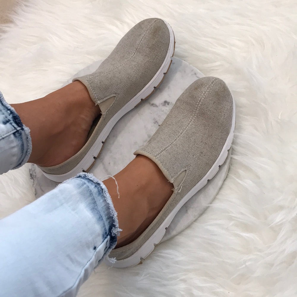 Linen Sports Comfortable Mule Slides - Picture 2 of 6